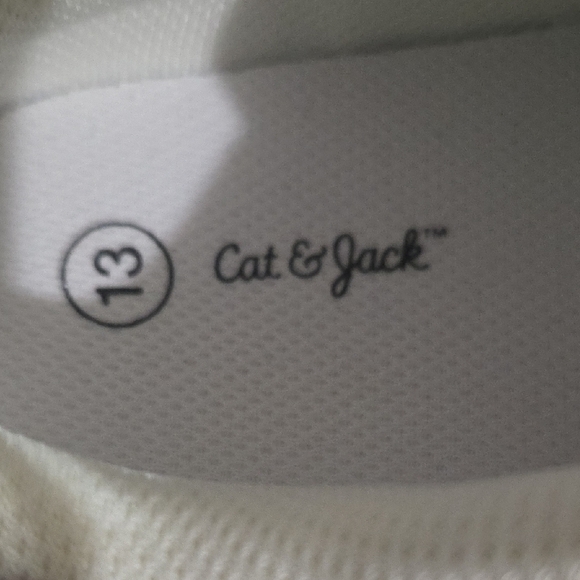 Kids White and Gray Sneakers - Picture 2 of 3